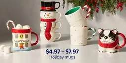 Walmart Holiday mugs offer