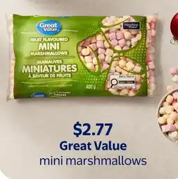 Walmart Great Value mini marshmallows offer
