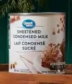 Walmart Great Value condensed milk offer