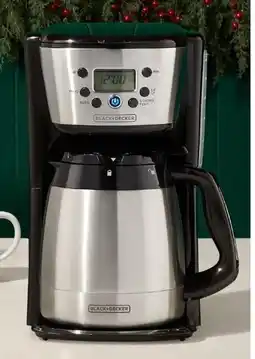 Walmart Black+Decker 12-cup thermal coffee maker offer