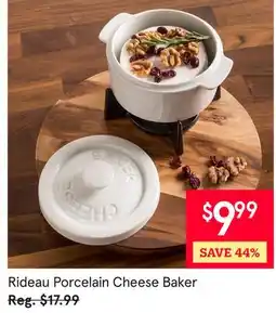 Kitchen Stuff Plus Rideau Porcelain Cheese Baker offer