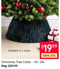 Kitchen Stuff Plus 4 Christmas Tree Collar-26 dia offer