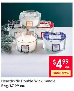 Kitchen Stuff Plus Hearthside Double Wick Candle offer