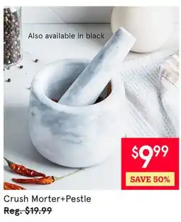 Kitchen Stuff Plus Crush Morter+Pestle offer