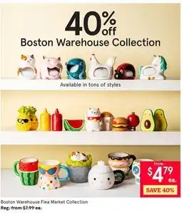 Kitchen Stuff Plus Boston Warehouse Collection offer