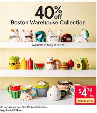Kitchen Stuff Plus Boston Warehouse Collection offer