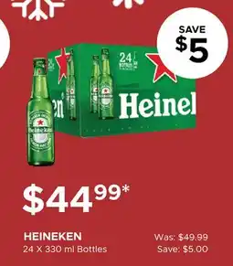 The Beer Store HEINEKEN offer