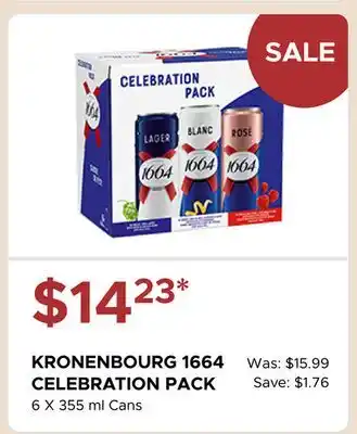 The Beer Store KRONENBOURG 1664 CELEBRATION PACK offer