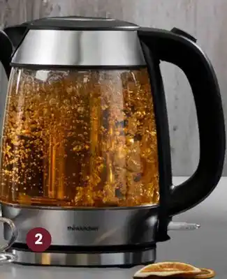 Stokes Crystalline: Glass Kettle with Infuser offer