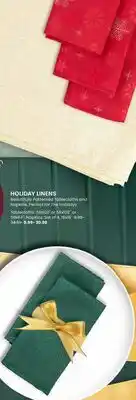 Stokes Tablecloths offer