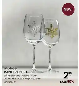 Stokes stokes WINTERFROST Wine Glasses offer