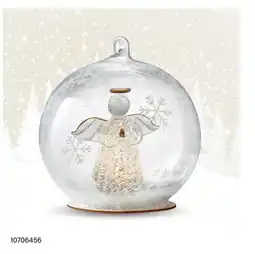 Stokes Better Living LED Neon Santa Glass Ornament offer