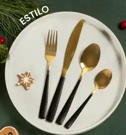 Stokes Estilo: 16-Pc Set with Black Handles offer