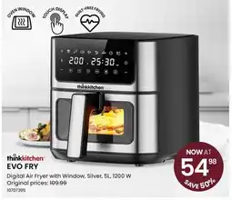 Stokes EVO FRY Digital Air Fryer with Window offer