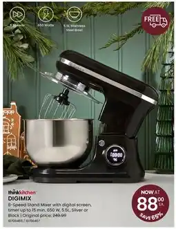 Stokes DIGIMIX 8-Speed Stand Mixer with digital screen offer