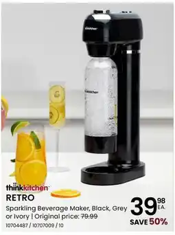 Stokes RETRO Sparkling Beverage Maker offer