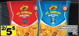 Supermarché PA CROUSTILLES DE TORTILLAS EL SABOR | Tortilla Chips offer