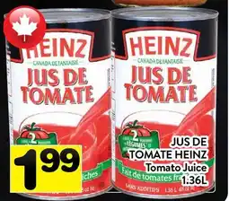 Supermarché PA JUS DE TOMATE HEINZ | Tomato Juice offer