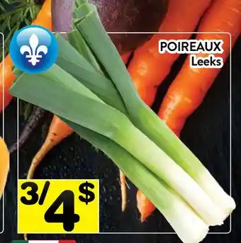 Supermarché PA POIREAUX | Leeks offer