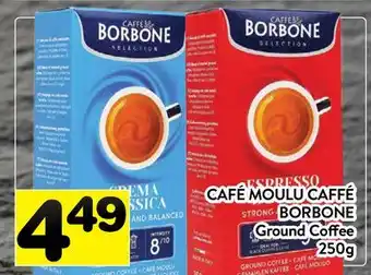 Supermarché PA CAFÉ MOULU CAFFÉ BORBONE | Ground Coffee offer