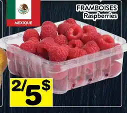 Supermarché PA FRAMBOISES | Raspberries offer
