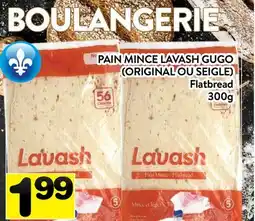 Supermarché PA PAIN MINCE LAVASH GUGO | Flatbread offer