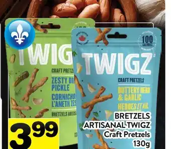 Supermarché PA BRETZELS ARTISANAL TWIGZ | Craft Pretzels offer
