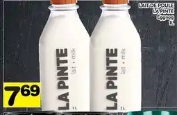 Supermarché PA LAIT DE POULE LA PINTE | Eggnog offer