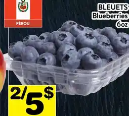 Supermarché PA BLEUETS | Blueberries offer