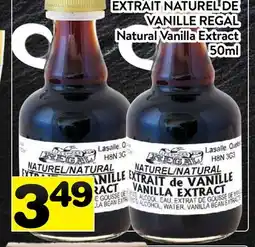 Supermarché PA EXTRAIT NATUREL DE VANILLE REGAL | Natural Vanilla Extract offer