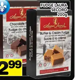 Supermarché PA FUDGE LAURA SECORD offer