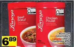 Supermarché PA BOUILLON DÉSHYDRATÉ LONEY'S | Dehydrated Broth offer