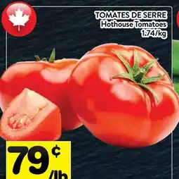 Supermarché PA TOMATES DE SERRE | Hothouse Tomatoes offer