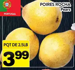 Supermarché PA POIRES ROCHA | Pears offer