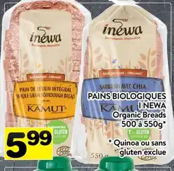 Supermarché PA PAINS BIOLOGIQUES I NEWA | Organic Breads offer