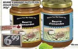 Supermarché PA BEURRE D'AMANDES NUTS TO YOU | Almond Butter offer