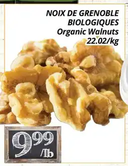 Supermarché PA NOIX DE GRENOBLE BIOLOGIQUES | Organic Walnuts offer