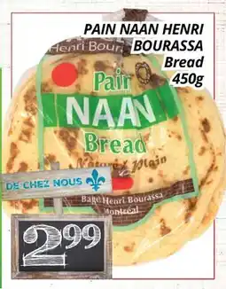 Supermarché PA PAIN NAAN HENRI BOURASSA | Bread offer