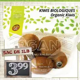 Supermarché PA KIWIS BIOLOGIQUES | Organic Kiwis offer