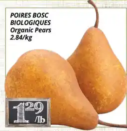 Supermarché PA POIRES BOSC BIOLOGIQUES | Organic Pears offer