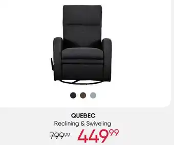 Meubles RD Reclining & Swiveling offer