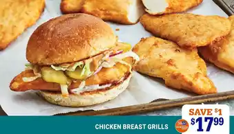 M & M Food Market Chicken breadt grills offer