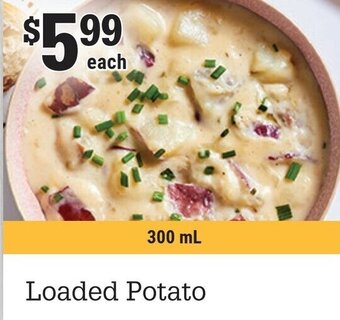 M & M Food Market Loaded potato offer