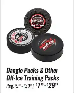 Hockey Life DANGLE PUCKS & OTHER OFF-ICE TRAINING PACKS offer