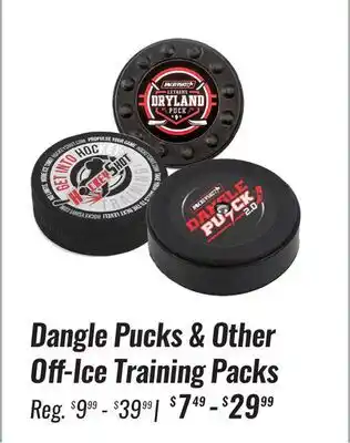 Hockey Life DANGLE PUCKS & OTHER OFF-ICE TRAINING PACKS offer
