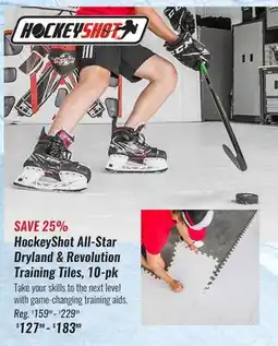 Hockey Life HOCKEYSHOT ALL-STAR DRYLAND & REVOLUTION TRAINING TILES, 10-PK offer