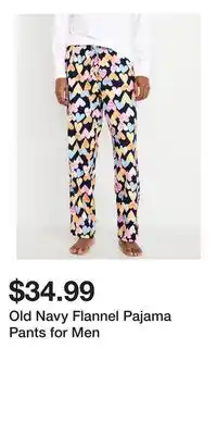 Old Navy Old Navy Flannel Pajama Pants for Men offer