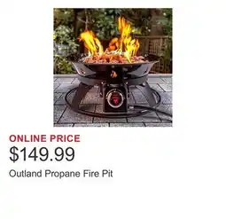 Costco Outland Propane Fire Pit offer