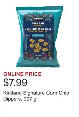 Costco Kirkland Signature Corn Chip Dippers, 907 g offer
