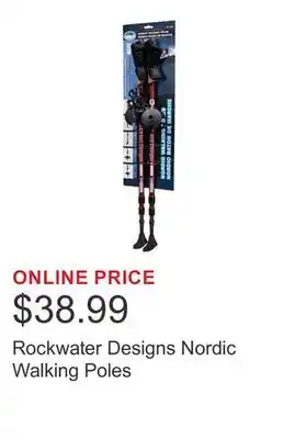 Costco Rockwater Designs Nordic Walking Poles offer